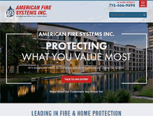 Tablet Screenshot of americanfiresys.com